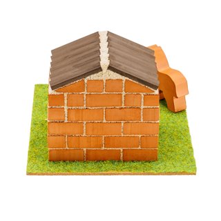 Building set - small horse stable - 50 pieces